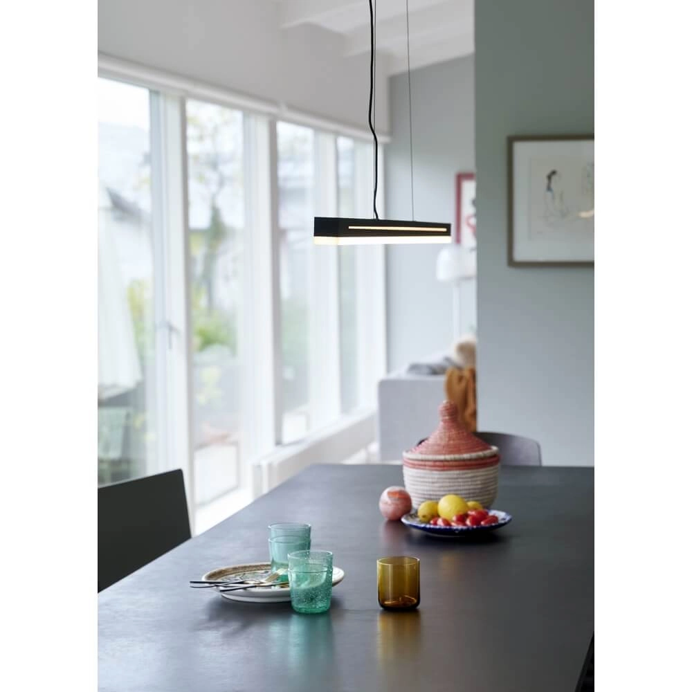 Moderne hanglamp Skylar zwart 115cm Nordlux 5704924006197