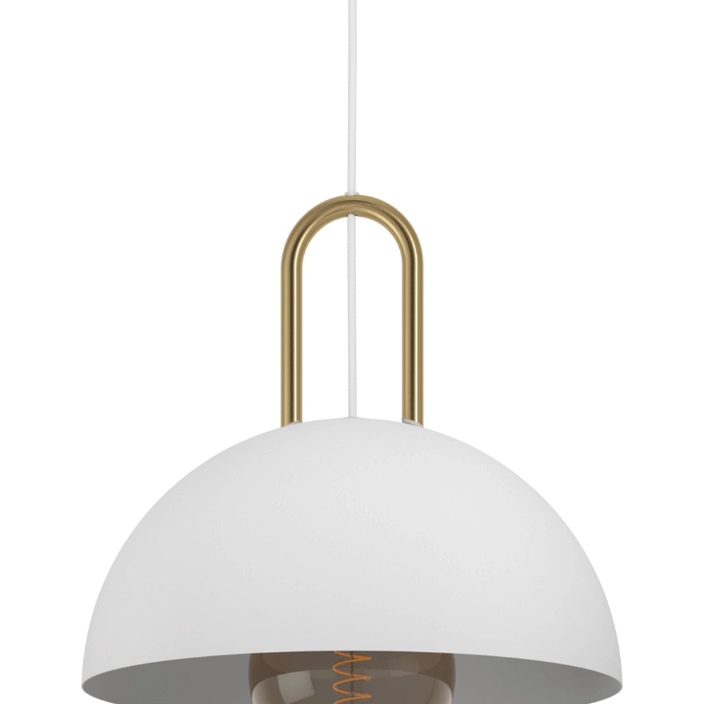 Hanglamp Calmanera wit met goud Eglo 9002759996956