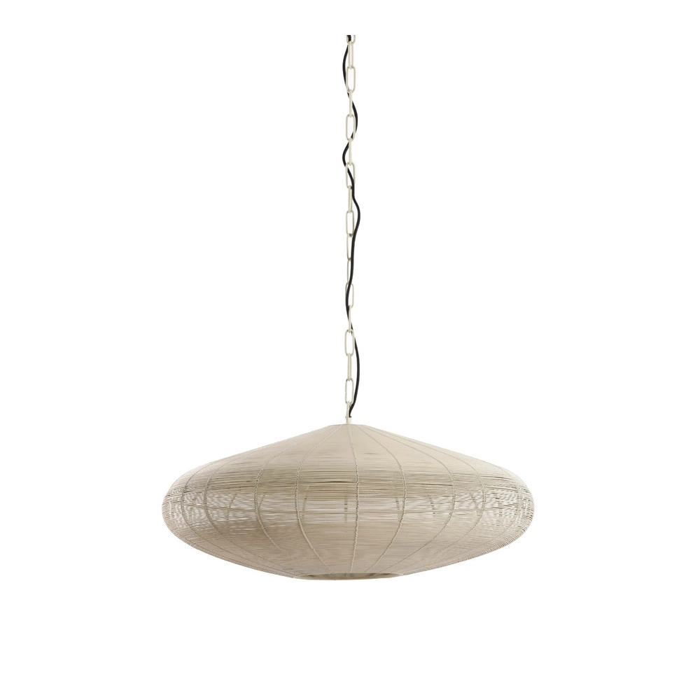 Hanglamp Bahoto wit Ø 60cm Light & Living 8717807705299