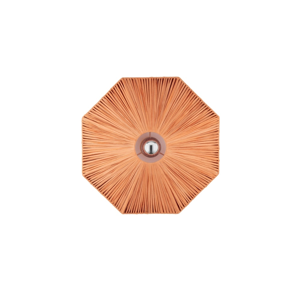 Wandlamp Elvio terracotta Ø 45cm Lyora 5212017493903
