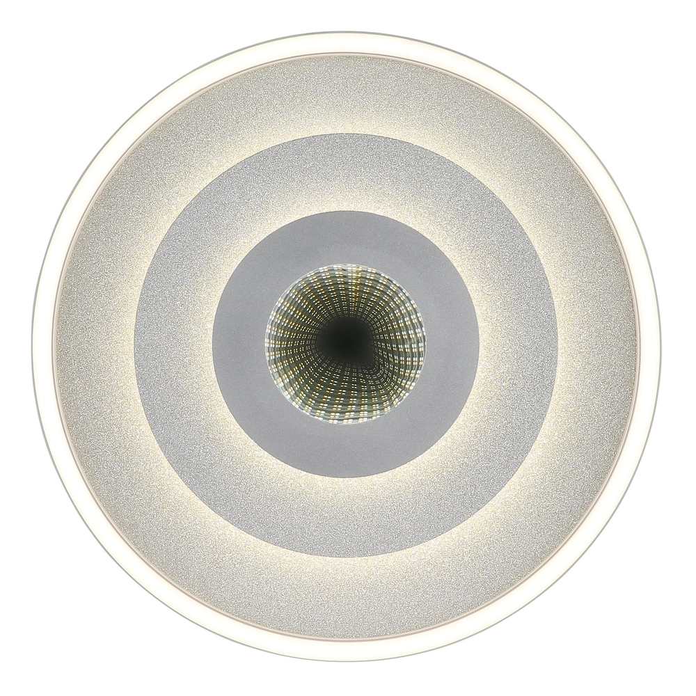 Design plafondlamp Miles zilvergrijs Globo 9007371586721