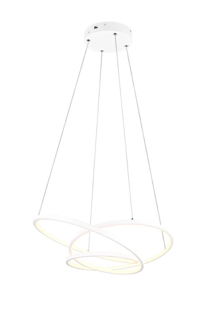 Vide hanglamp Darvin wit - 62cm