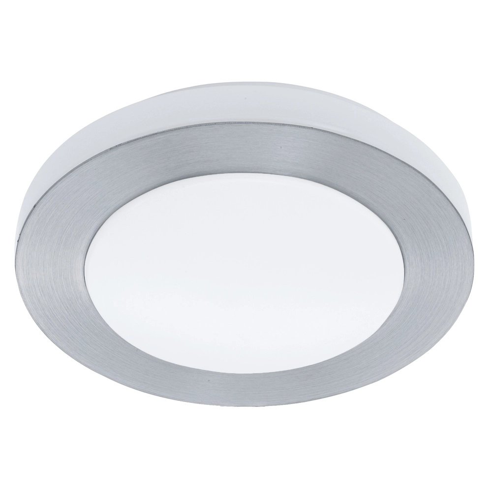 Ronde plafondlamp Led Carpi wit met metaal