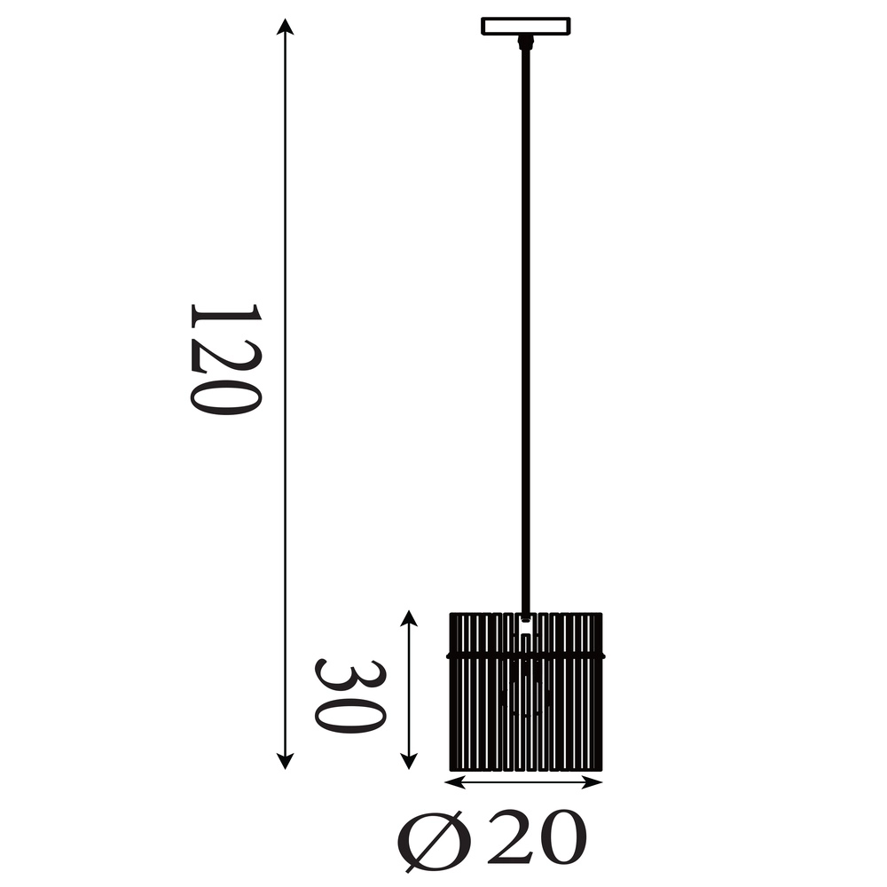 Hanglamp Swizzle Ø 20cm goud Searchlight 5053423302515