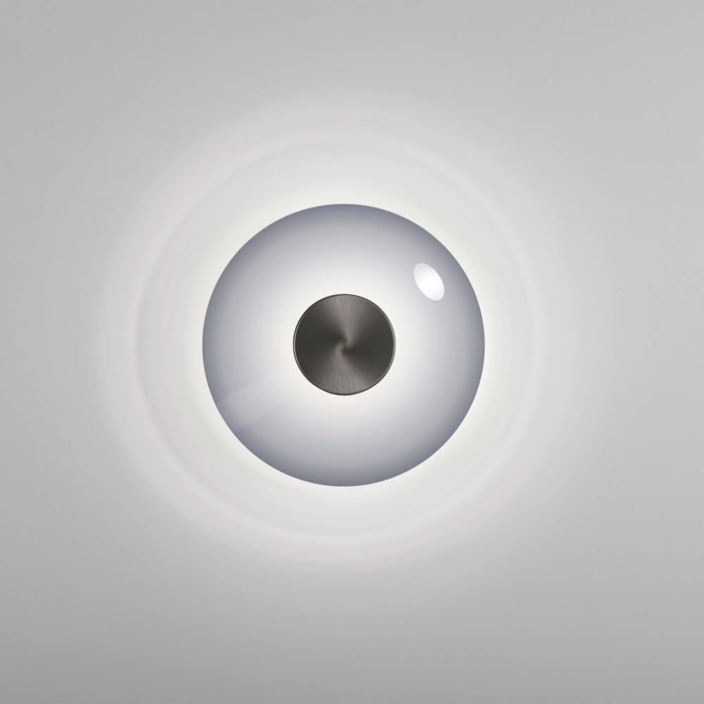 Design wandlamp Pure Vitrum grijs Paul Neuhaus 4012248382622