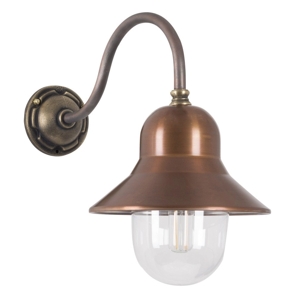 Bronzen Stallamp Evian