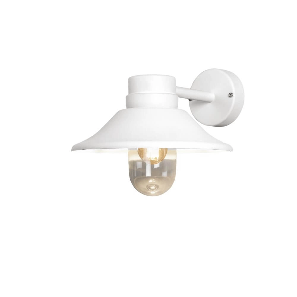 Landelijke wandlamp Vega wit