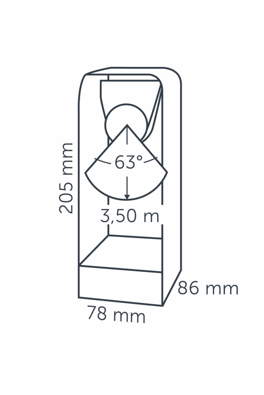 Terrasspot Ace Dark 12 volt LED In-lite 8717051003523