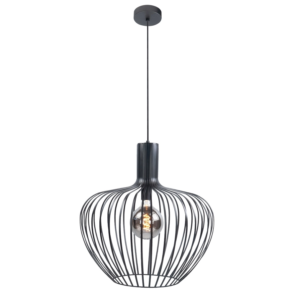Hanglamp Mela zwart Ø 50cm