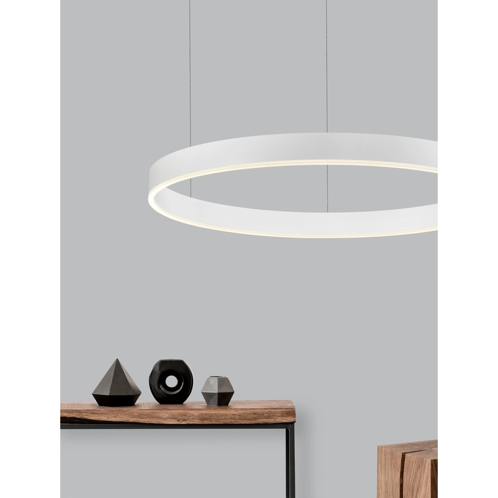 Hanglamp Motif wit Ø 80cm 2700-6500K Lyora 5212017443618