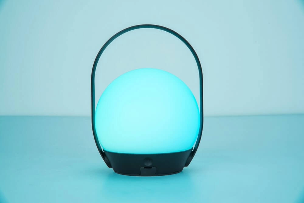 Smart table lamp Cardi black Lutec 6939412088204
