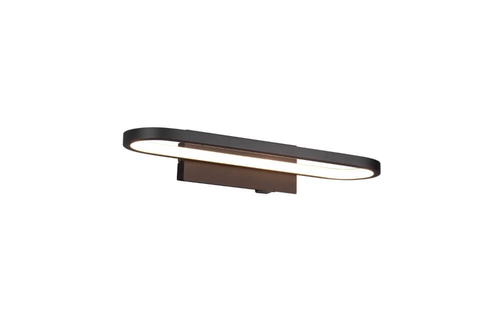 Wand lamp Gianni mat zwart
