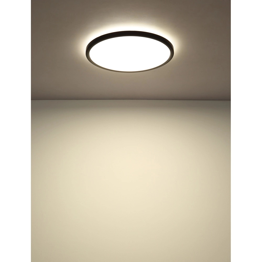 Plafonniere Sapana Ø 29,4cm zwart Globo 9007371411405
