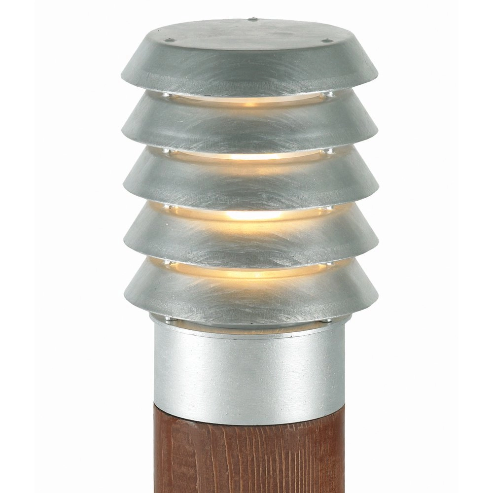 Zinken terraslamp Selhalm met hout Franssen 7042891450635