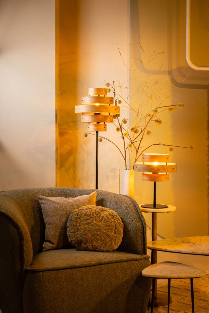 Houten vloerlamp Oaknut ETH 8720195305217