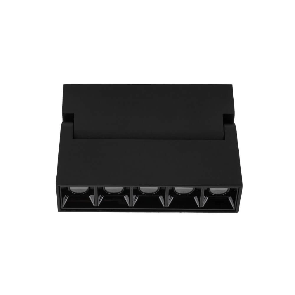 Richtbare wandspot Focus Mini zwart - 4000K Lyora 5903139100717