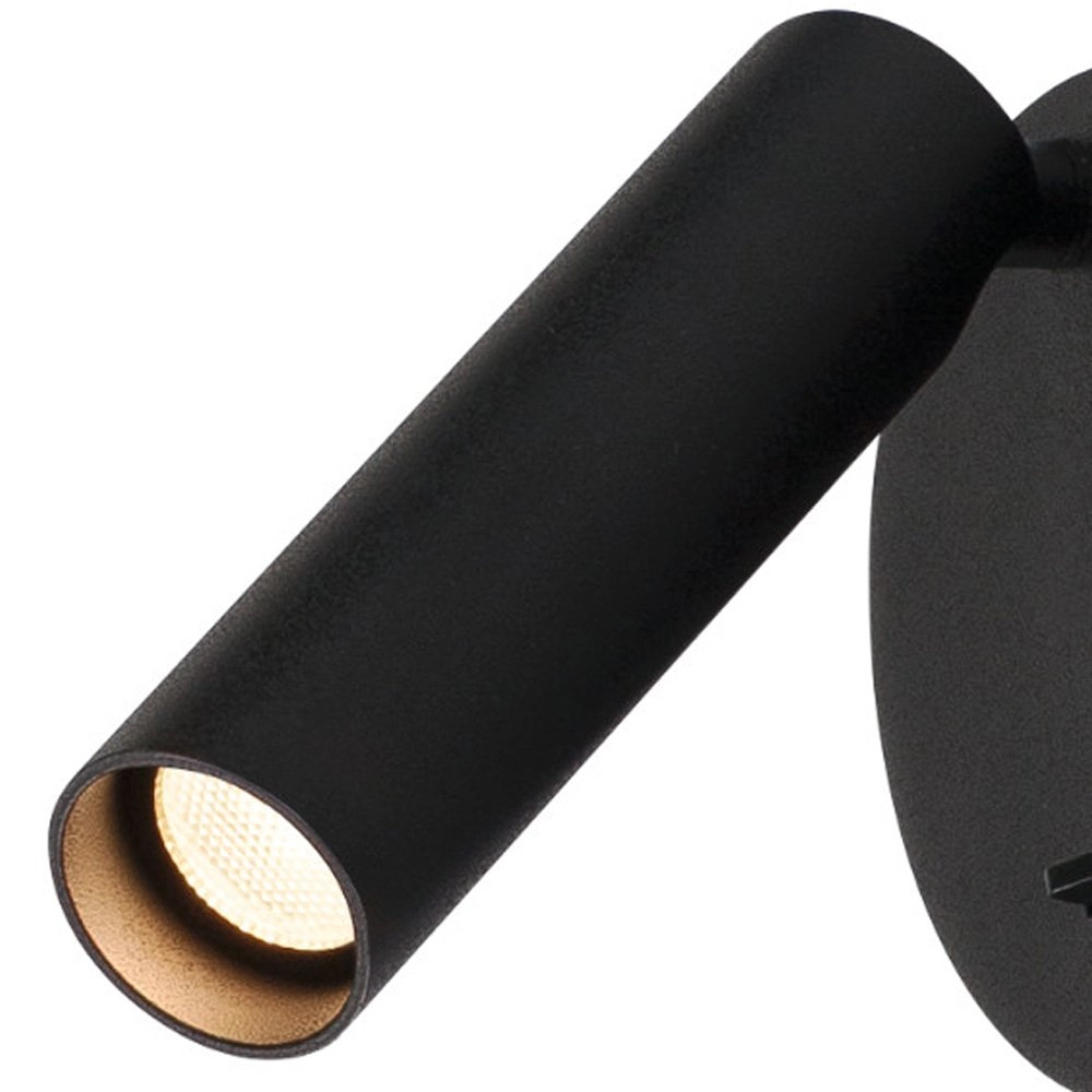 Led wandlamp Karpo zwart SLV 4024163166751