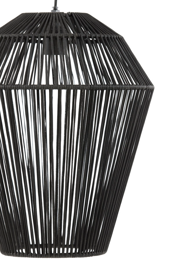 Bohemian hanglamp Deya zwart Ø 38cm Light & Living 8717807681159