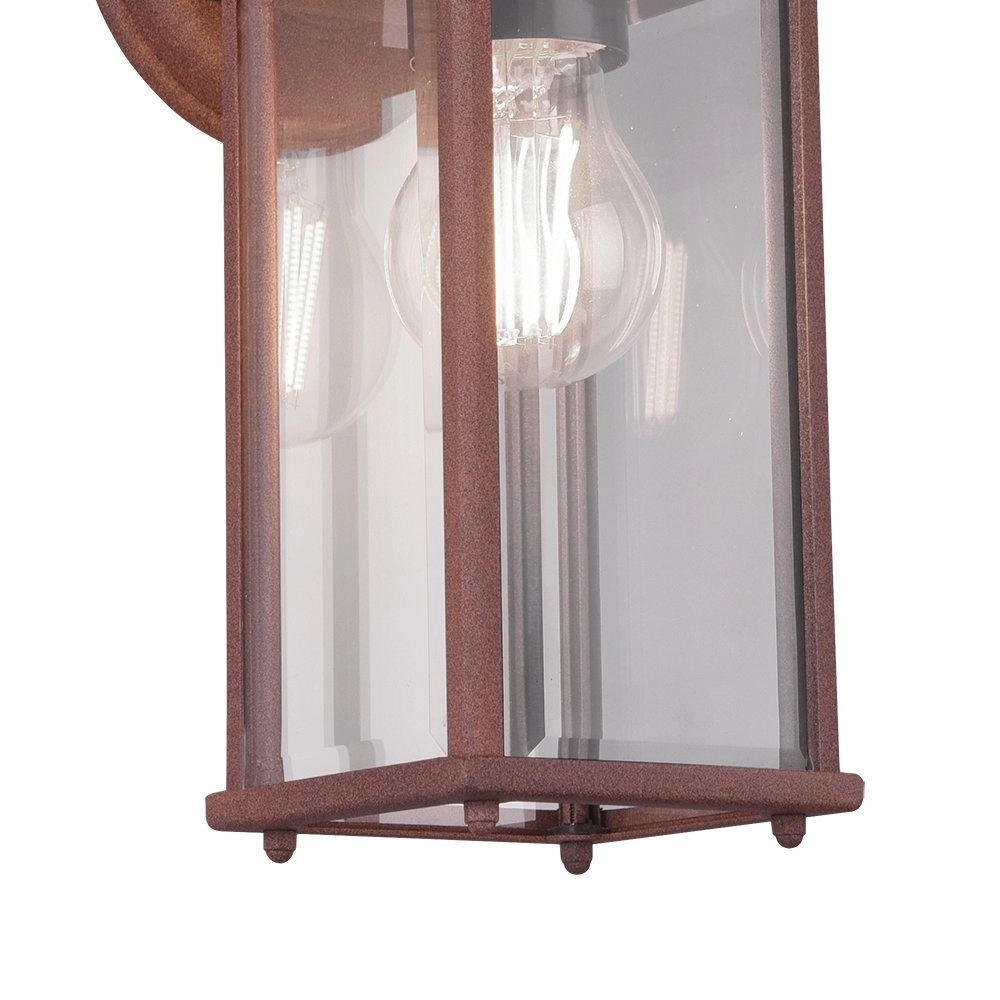 Serre verlichting Olona 29,5cm roestbruin Trio 4017807442045