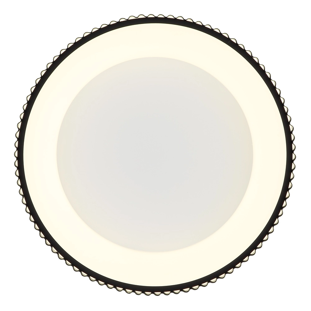 Plafondlamp Kemp zwart Ø 46cm Globo 9007371575268