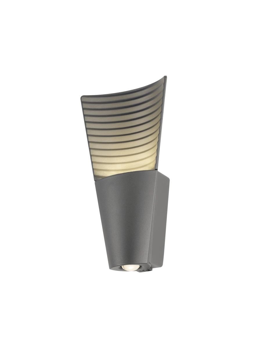 Design wandlamp Rasterlys antraciet