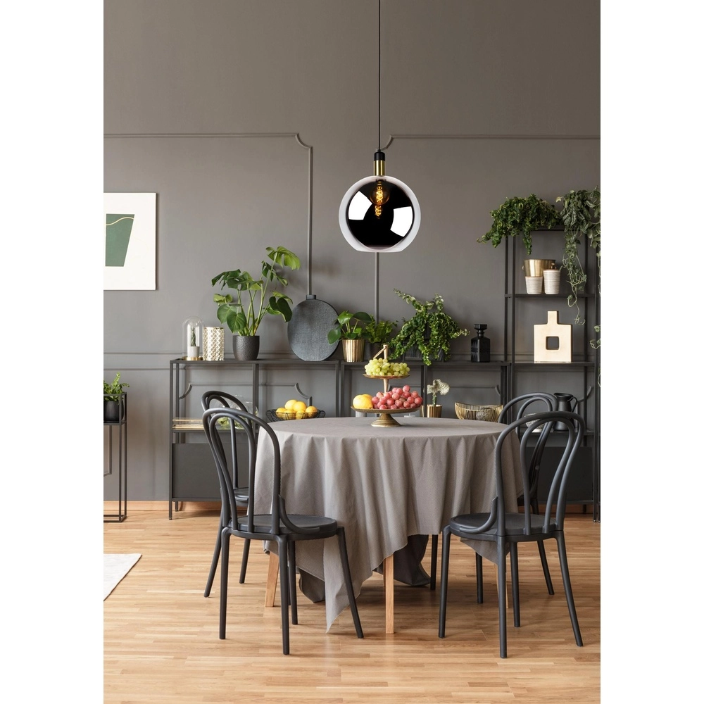 Hanglamp Julius Ø 40cm smoke glas Lucide 5411212343345