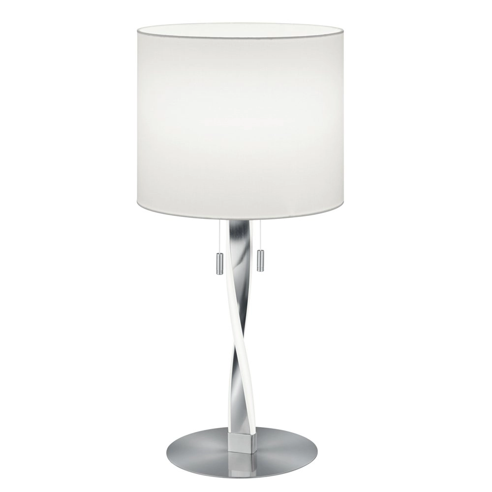 Tafellamp Nandor 62cm metaalgrijs Trio 4017807380453