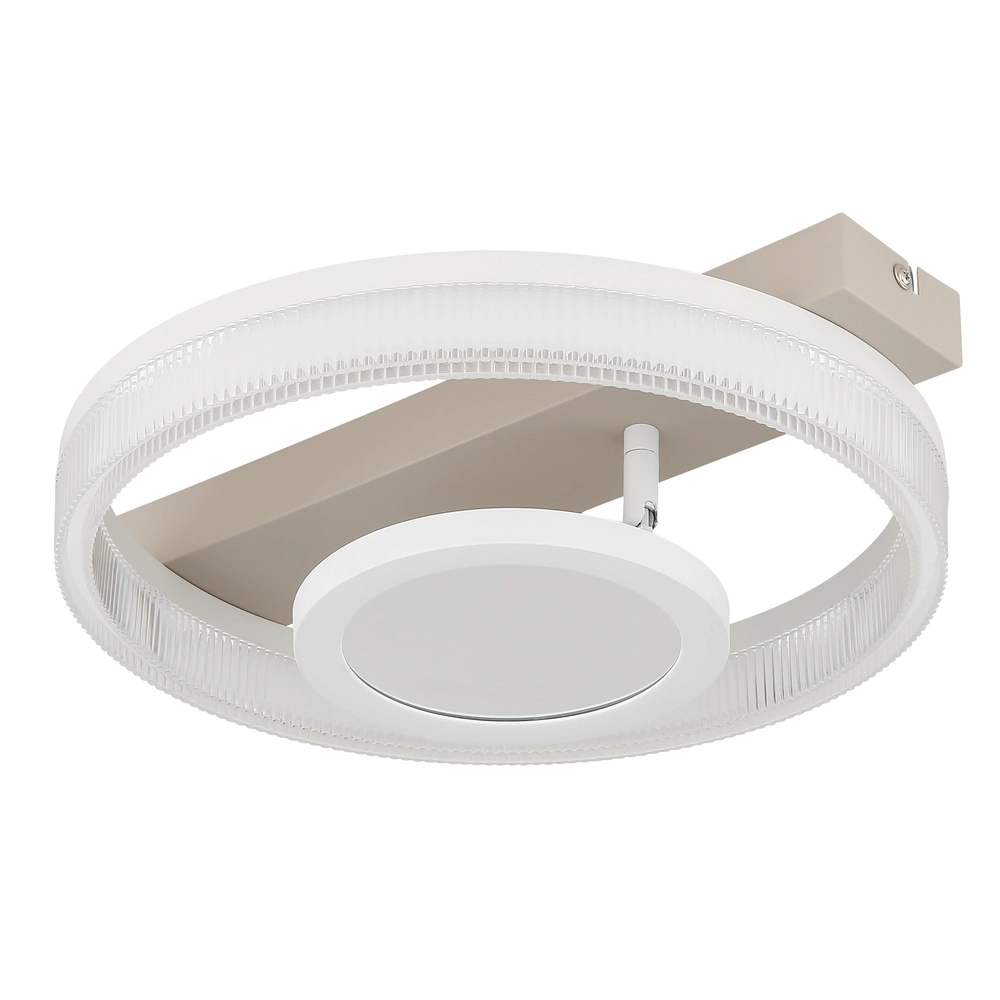 Moderne plafondlamp Zara zand bruin 36cm Globo 9007371567072