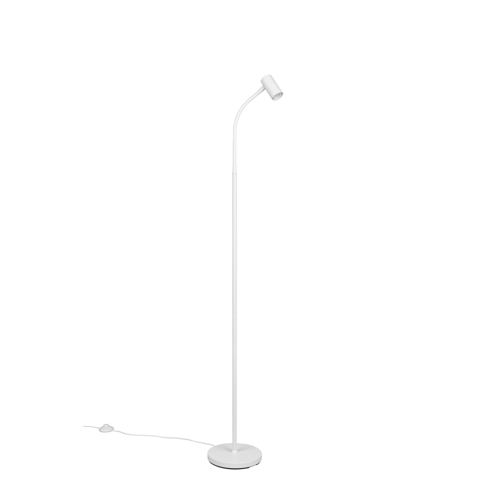 Design vloerlamp Taryn wit Trio 4017807685763