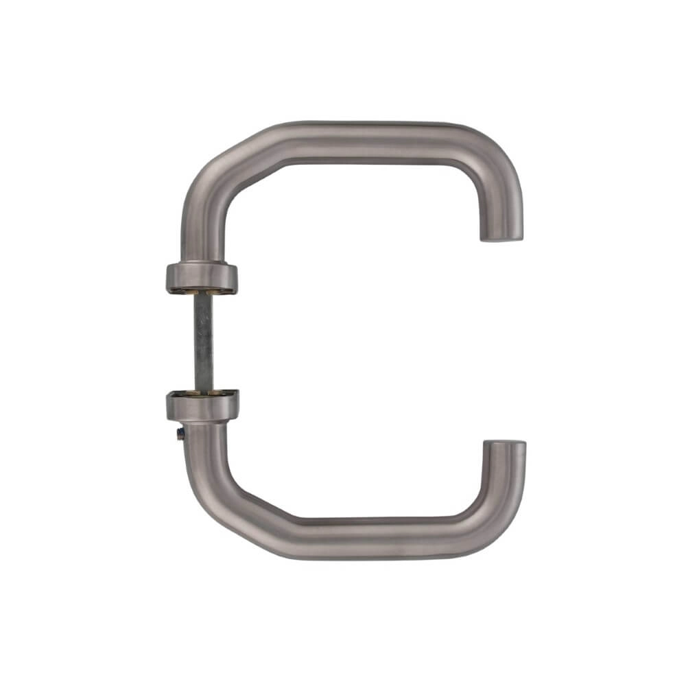Deurklink Verkropt RVS ovaal rozet Intersteel 8714186051016