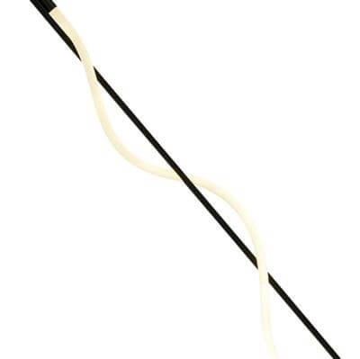 Vloerlamp Serpent 141cm zwart Searchlight 5053423190204
