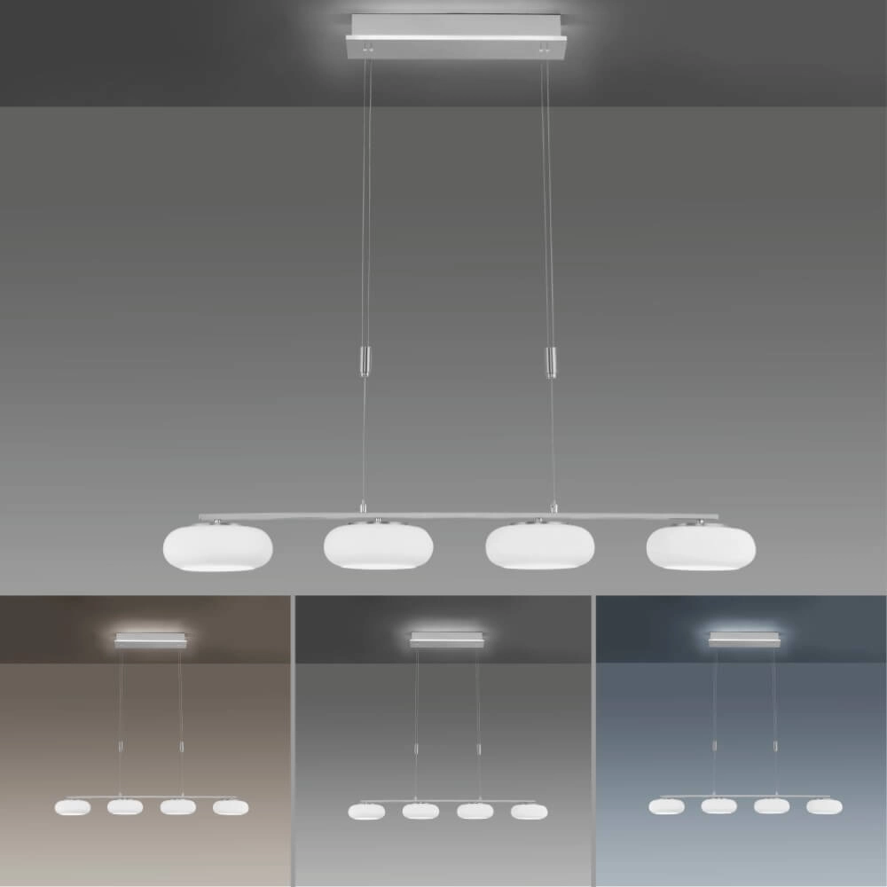 4-lichts hanglamp Q-Etienne metaal recht Paul Neuhaus 4012248350461