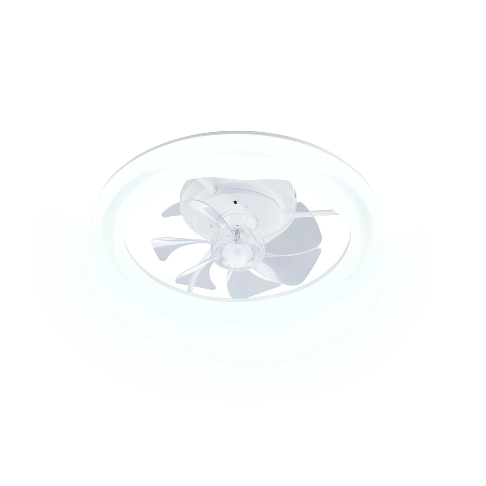 Witte ventilator Skaulo design Ø 50cm Trio 4017807698831