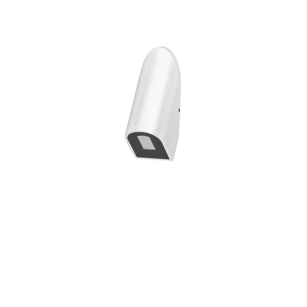 Strakke wandlamp Soren wit
