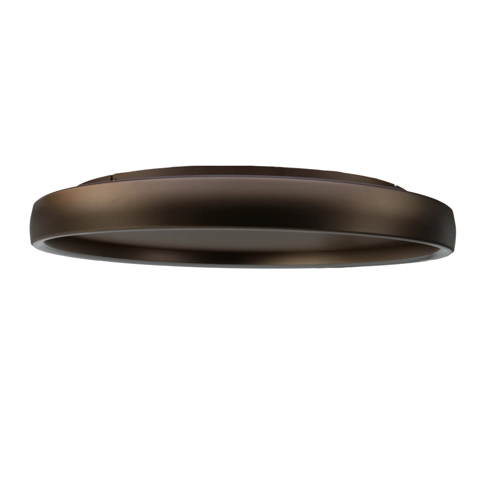 Plafondlamp Trabuco zwart met bruin Ø 55cm Stars of Light 9008606359936