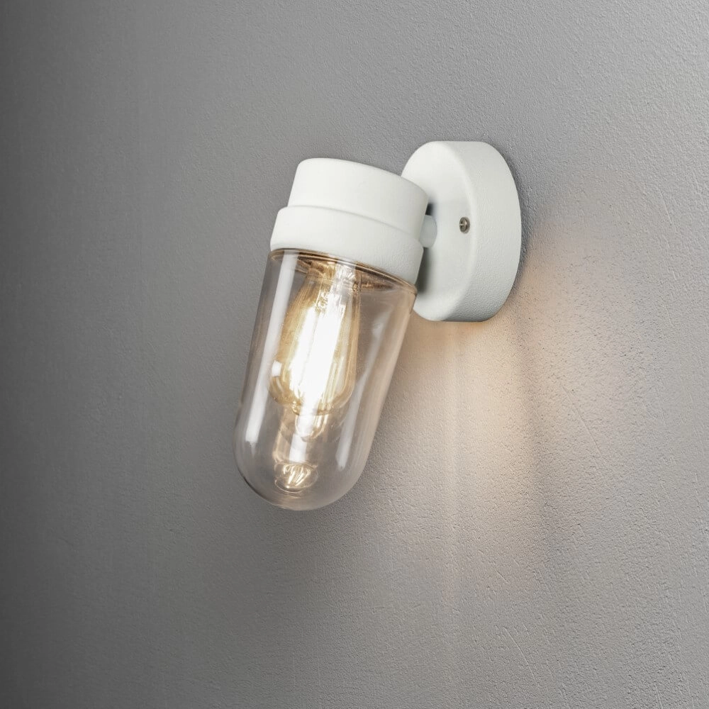 Landelijke buitenlamp Vega wit KonstSmide 7318304292506