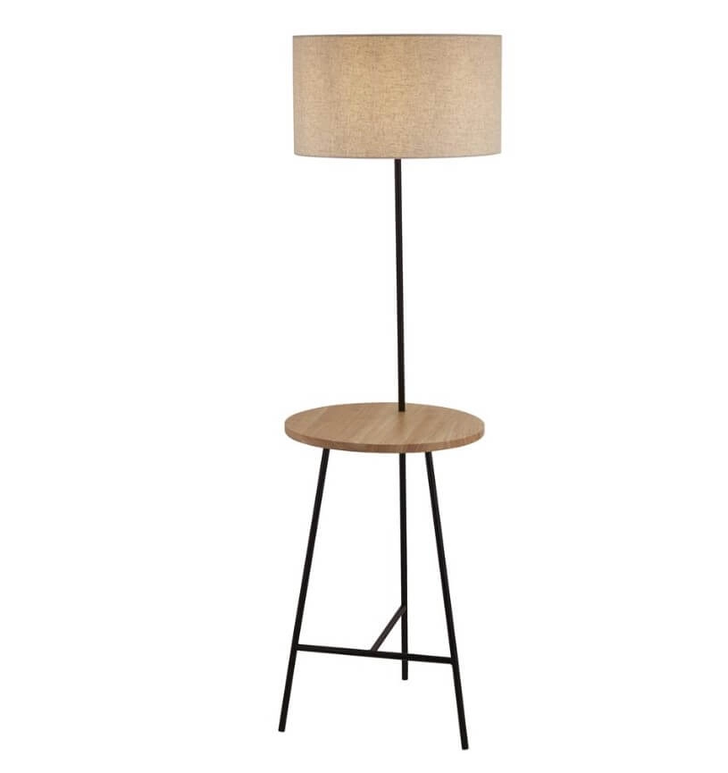 Vloerlamp Washington met tafeltje