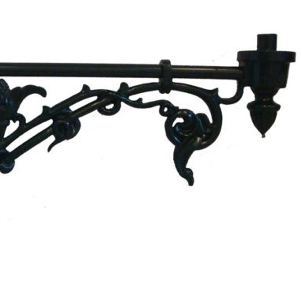 Nostalgische muursteun Middelburg zwart KS verlichting 8714732572644