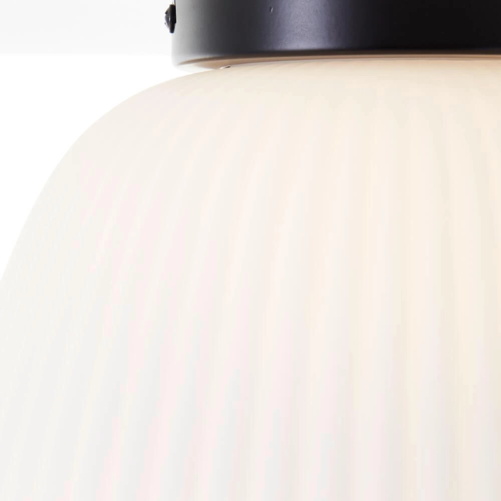 Plafondlamp Kaizen zwart met wit Brilliant 4004353447150
