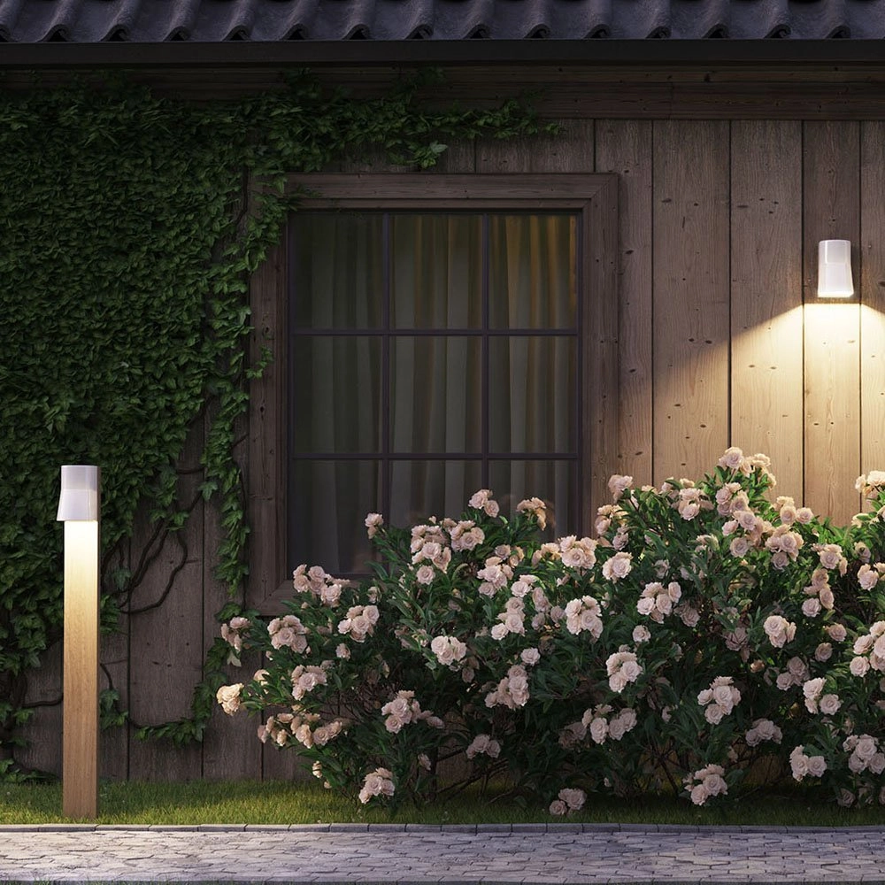 Led Downlighter Beacon Teak voor buiten Royal Botania
