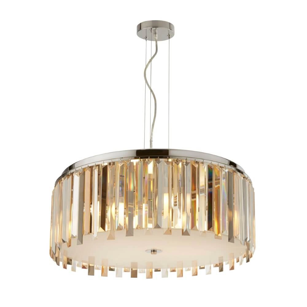 Kristallen hanglamp Clarissa Ø 60cm