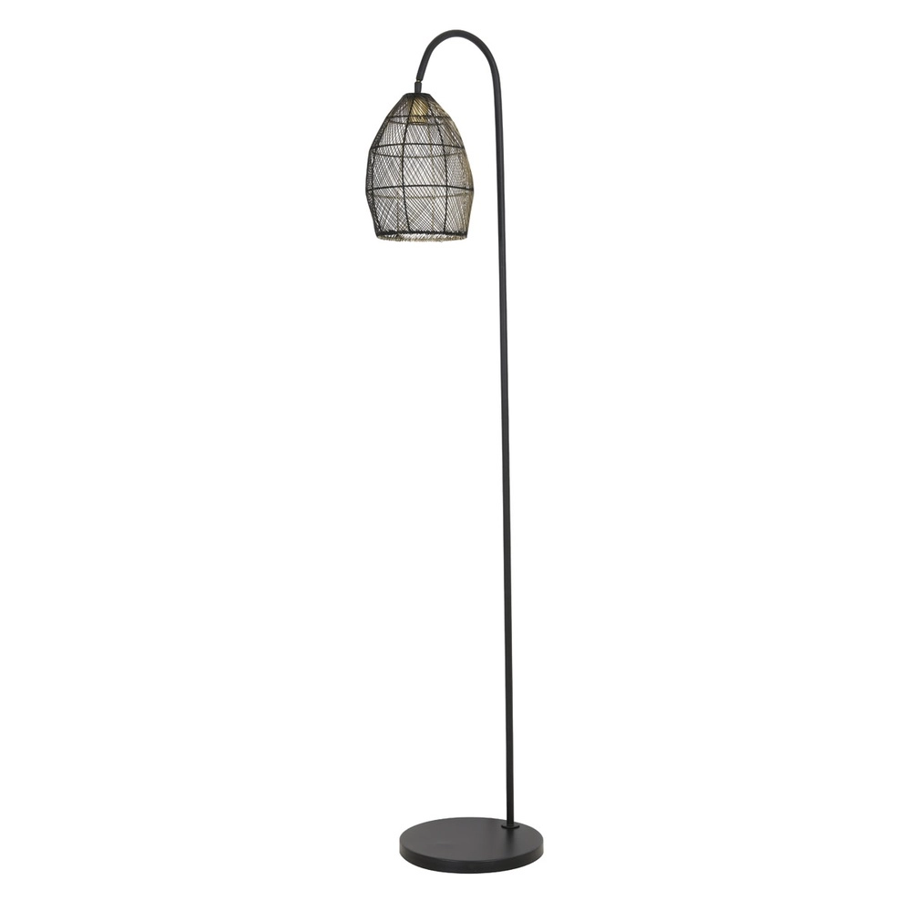 Vloerlamp Meya zwart Light & Living 8717807333287