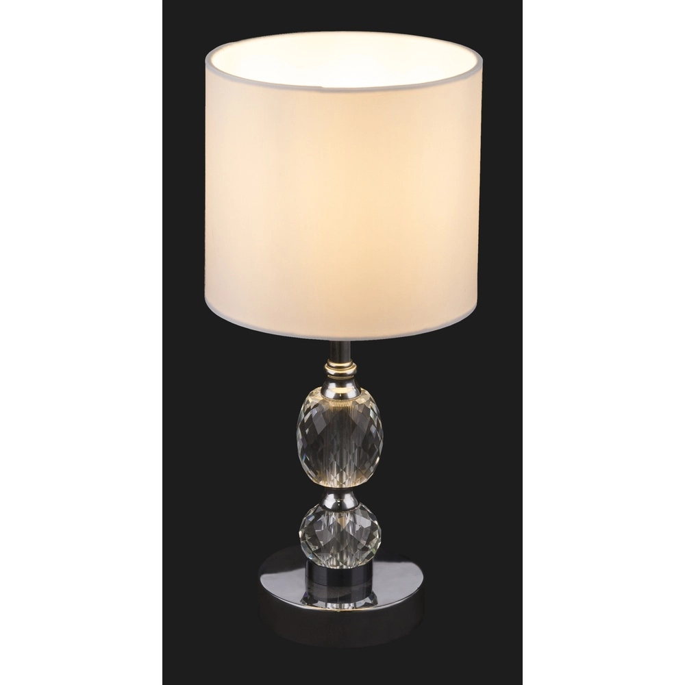 Klassieke schemerlamp Bronn chroom 47cm Globo 9007371382361