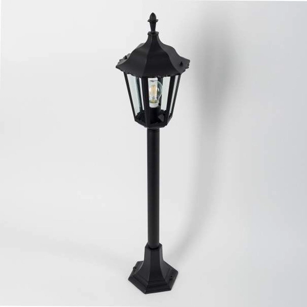Klassieke tuinlamp Ancona zwart KS verlichting 8714732507141