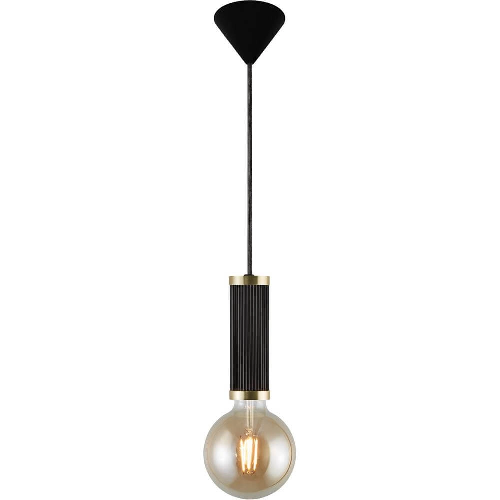 Hanglmap Galloway zwart met goud