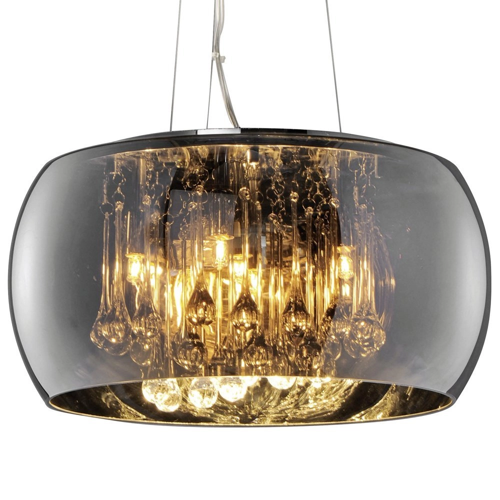 Hanglamp Vapore 5-lichts 40cm smoke Trio 4017807367768