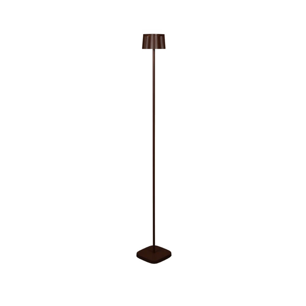 Roestbruine vloerlamp Nice voor buiten