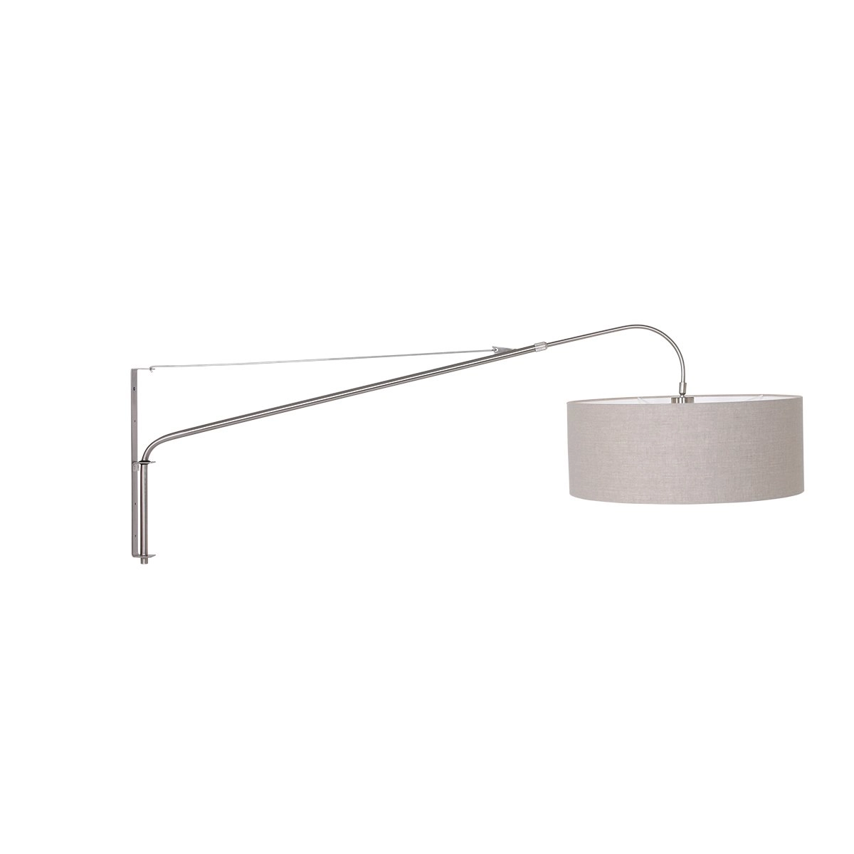 Verstelbare leeslamp Gramineus met kap
