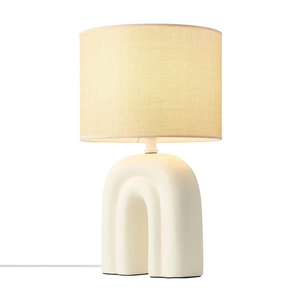 Trendy tafellamp Haze zand bruin