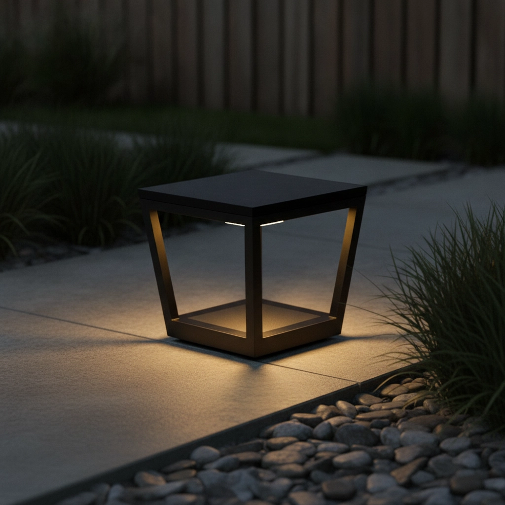 Solar lamp Cuppa antraciet